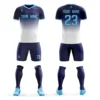 kf-H6e33dfffd4a6468b9394100a017d97adH Custom Soccer Jersey Set Printed Team Name/Number Add Logo Fashion Outdoor Sports Short Sleeve Tee Shorts Suit Men/Lady/Youth