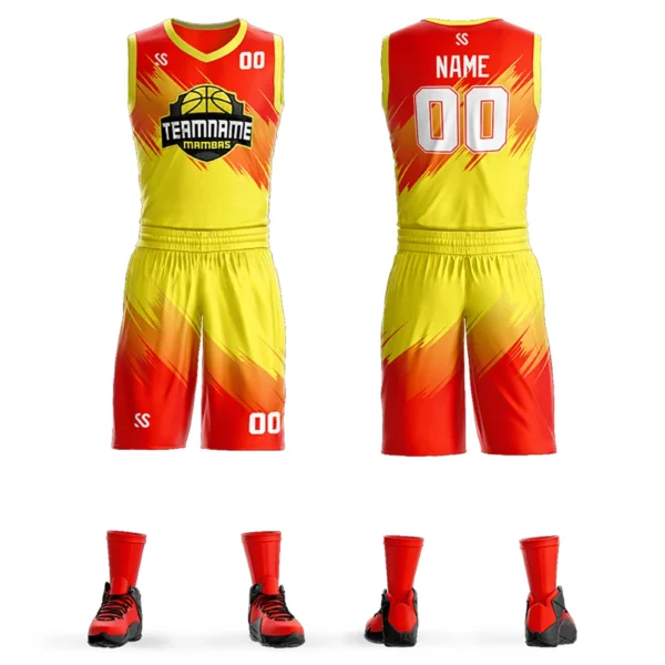 kf-H55255bd77d194043ac0e862496bd62f5R Custom College League Basketball Jersey Set Design Printing Name Number Personalized Graffiti Basketball Shirt With Shorts Men