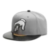 kf-S122ccd95f063489f9a5f6c0bb2b6251aI Stylish Cartoon Embroidered Adult Baseball Cap Playful Vinyl Record Brim Design Finger Pattern Hip Hop Flat Sun Hat