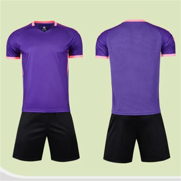 Men's Soccer Jersey High Quality Custom Kits Latest New Design Includes Shorts Features Logo Training Suit